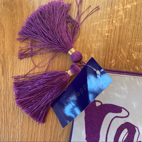 RANDOM CRAP Clutch Purse Makeup Bag NEW - Picture 3 of 4